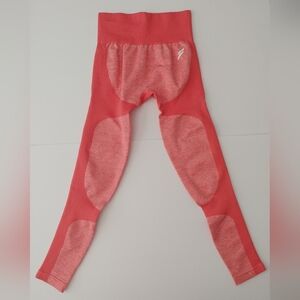 DO YOU EVEN Impact Seamless Leggings Yoga Workout Pants NWOT Sz Small Coral Pink